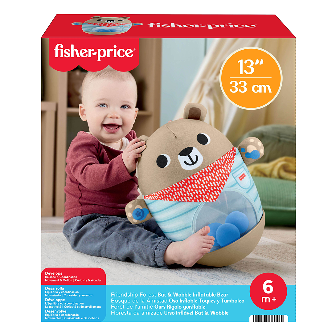 Fisher Price Ours Culbuto Gonflable La Forêt de 'Amitié - vue 2