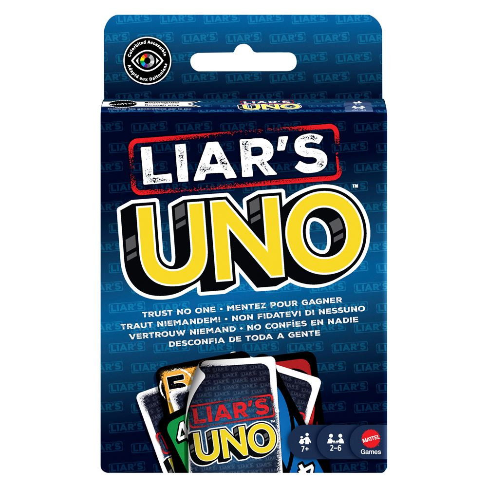 Jeu d’ambiance Mattel Uno Liar' - vue 4