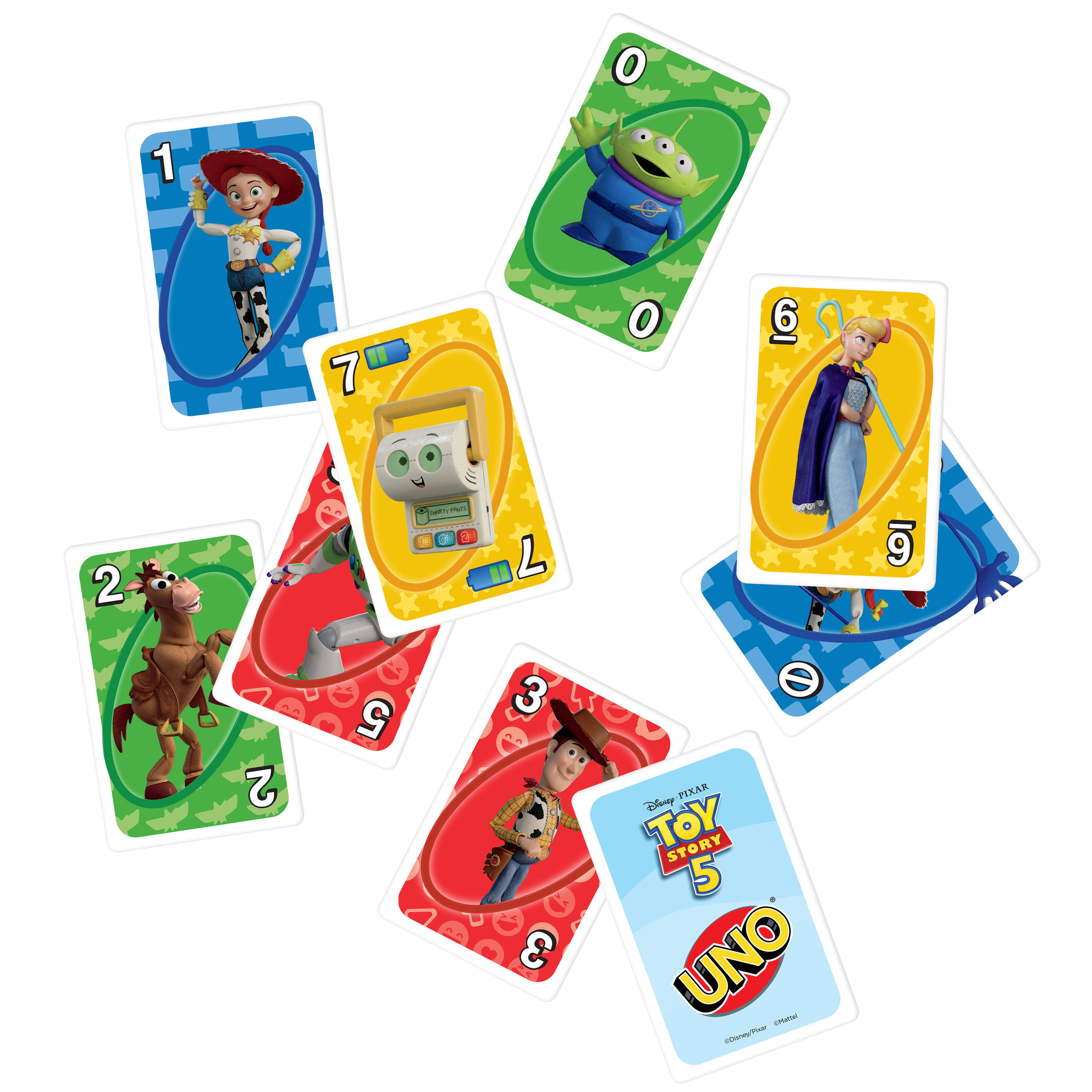 Jeu De Cartes Mattel UNO Toy Story 5 – Règle Spéciale Pleine Charge - vue 3
