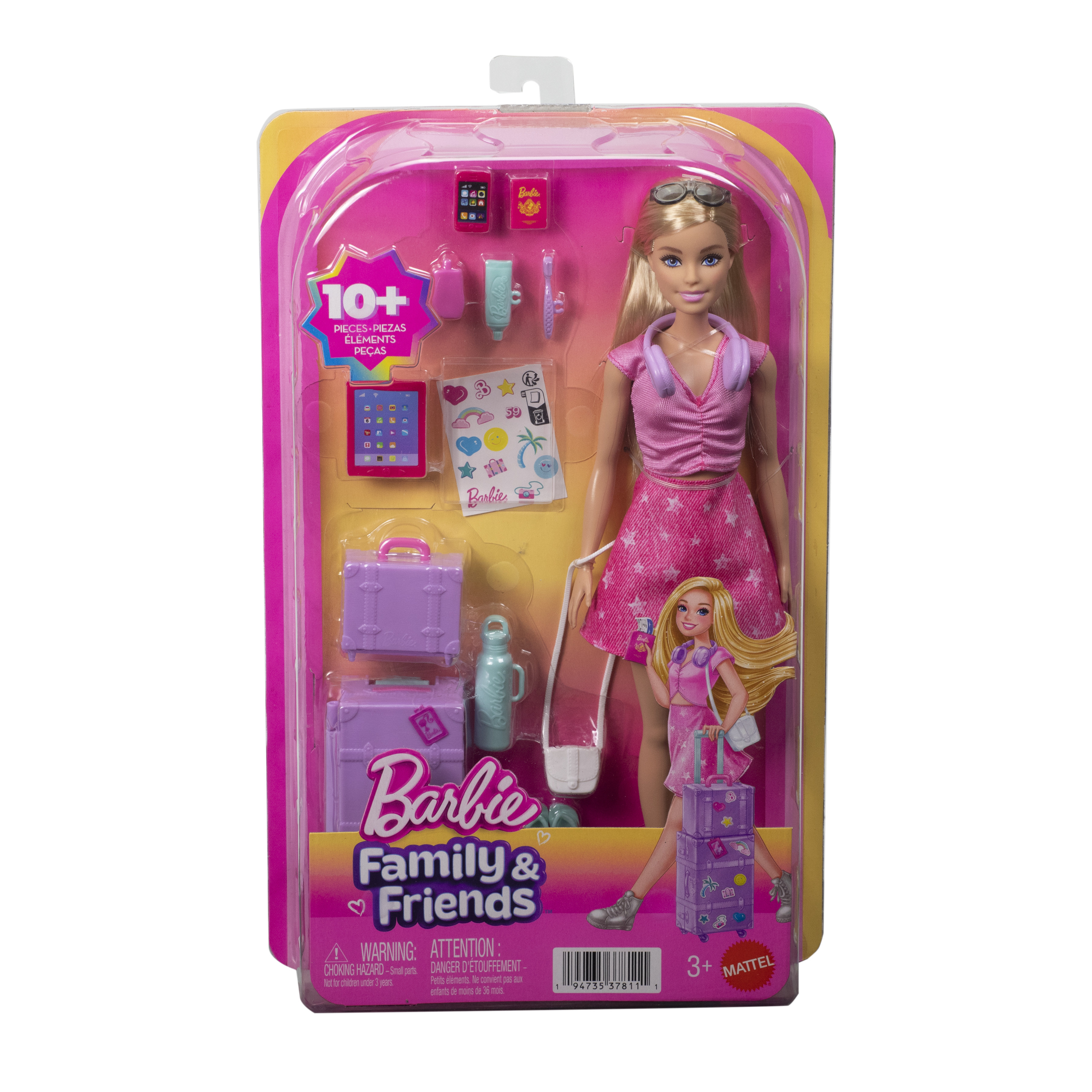 Barbie Barbie Poupée Malibu Aventures Sans Limites avec accessoires Neuf - vue 1