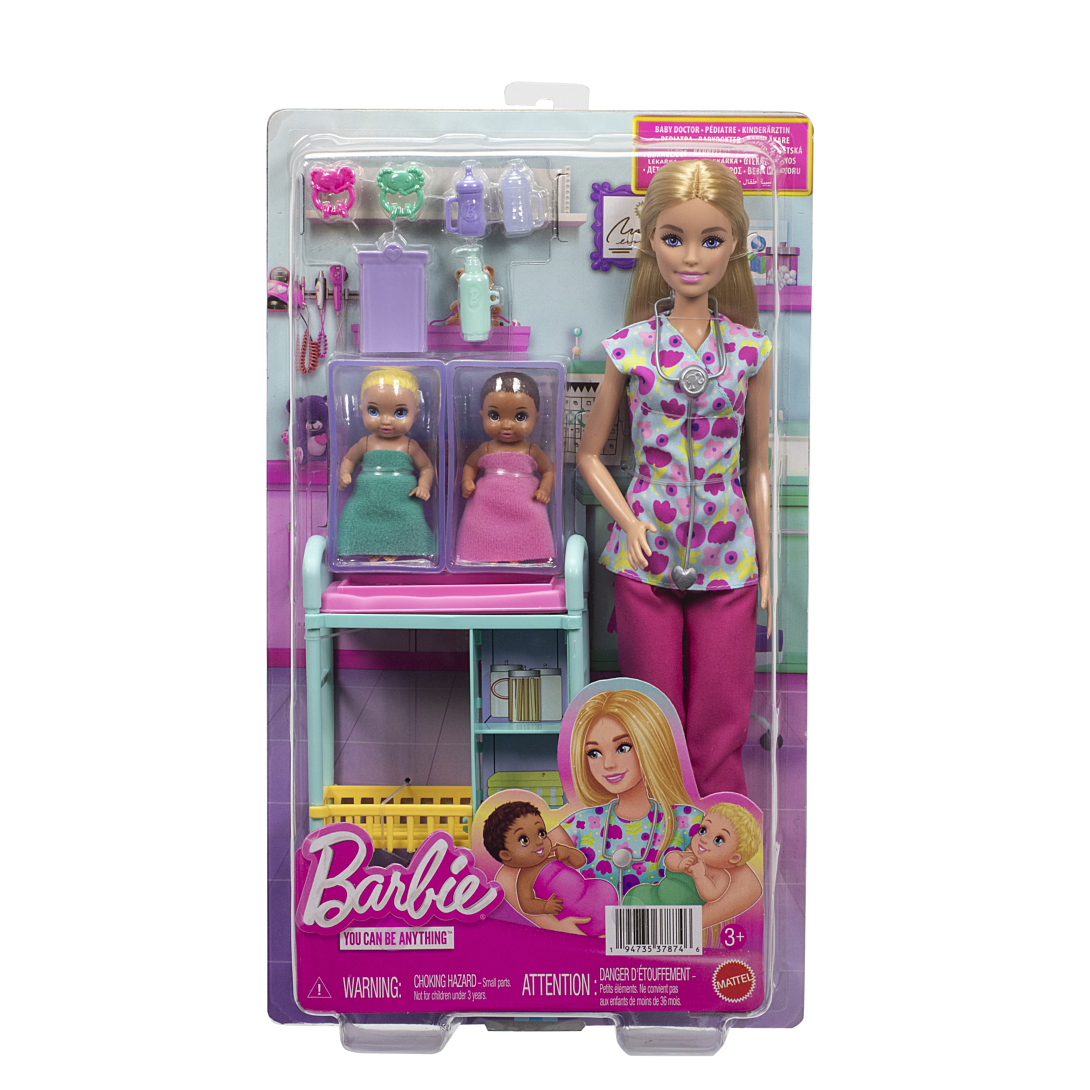 Barbie Métiers Coffret Pédiatre - vue 2
