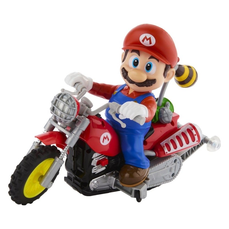 Super Mario Galaxy le film véhicule radiocommandé Hot Wheels Mario Wheelie Motocross - vue 10