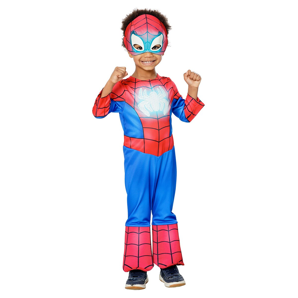 DÉGUISEMENT PHOSPHORESCENT SPIDEY TAILLE 2-3 ANS