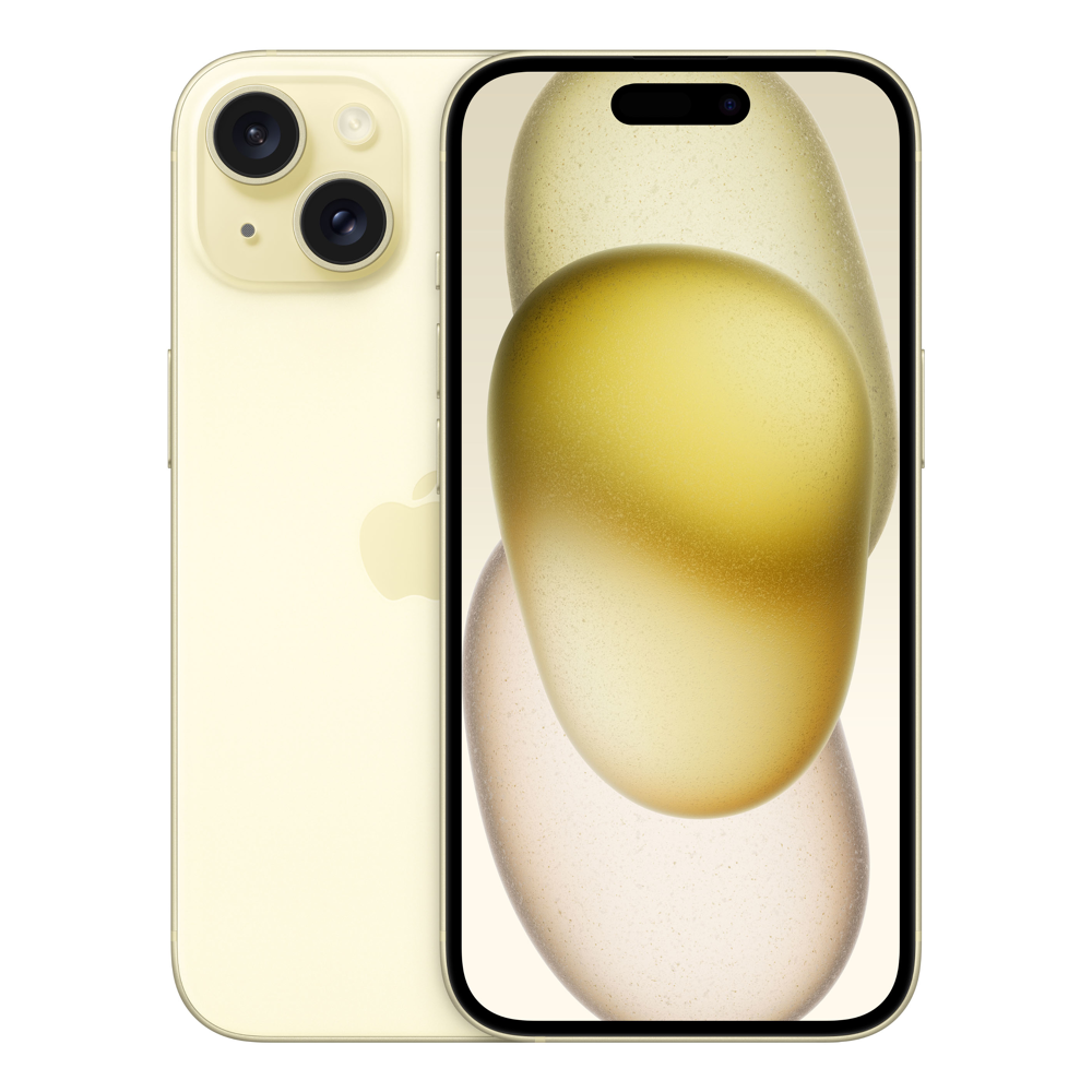 Smartphone Apple iPhone 15 128GB jaune