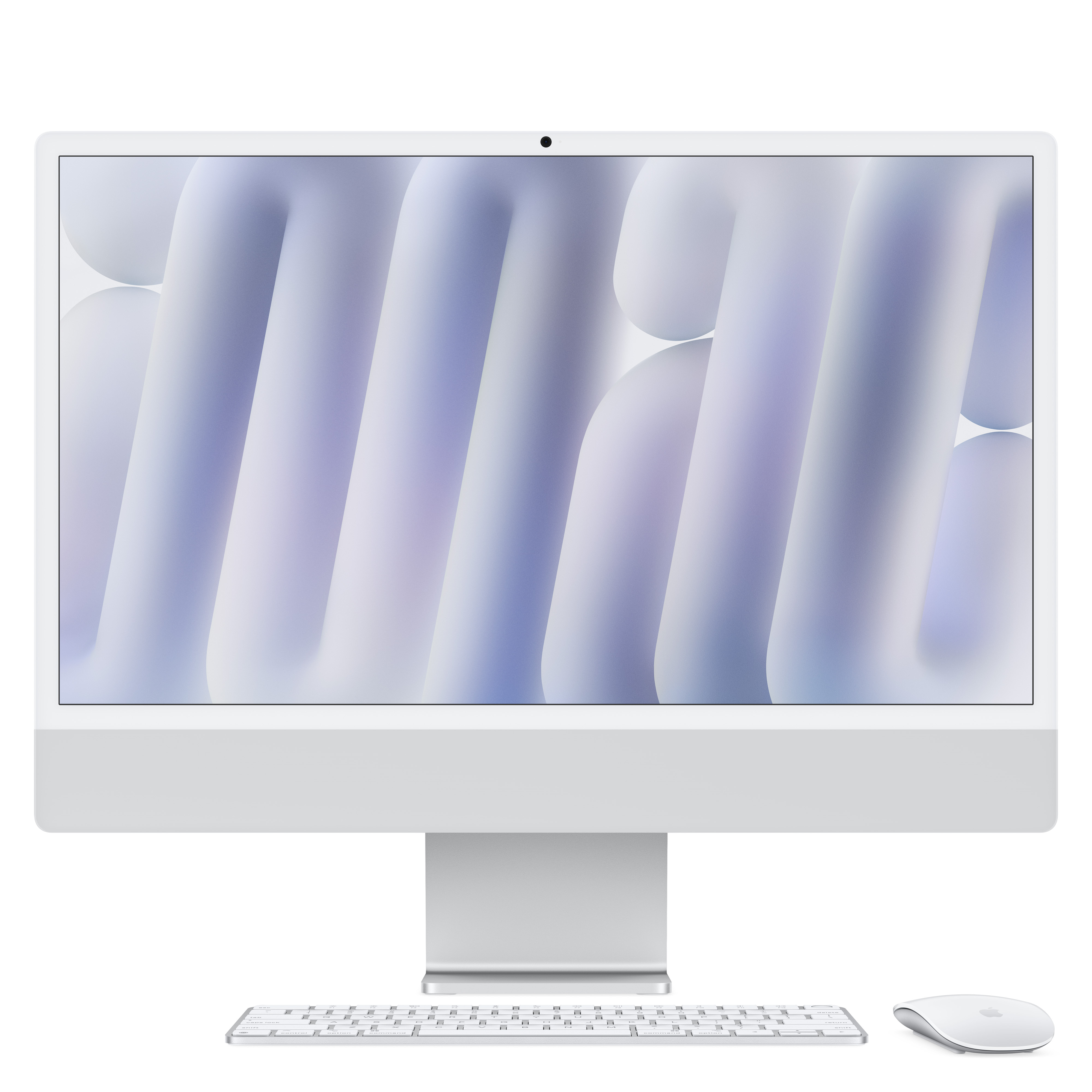 Apple iMac Apple M M4 59,7 cm (23.5") 4480 x 2520 pixels PC All-in-One 16 Go 256 Go SSD macOS Sequoia Wi-Fi 6E (802.11ax) Argent product image