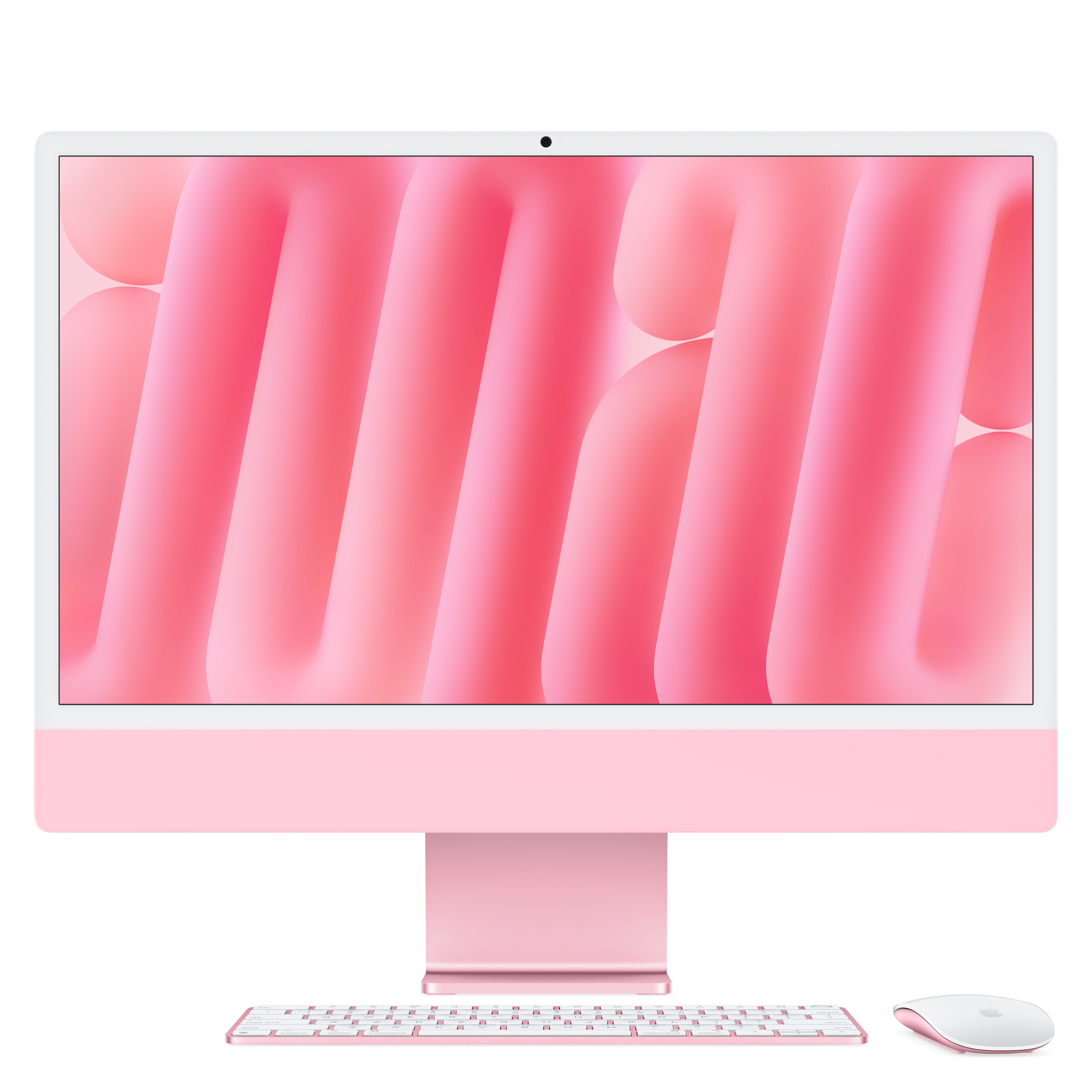 Apple iMac Apple M M4 59,7 cm (23.5") 4480 x 2520 pixels PC All-in-One 16 Go 512 Go SSD macOS Sequoia Wi-Fi 6E (802.11ax) Rose product image