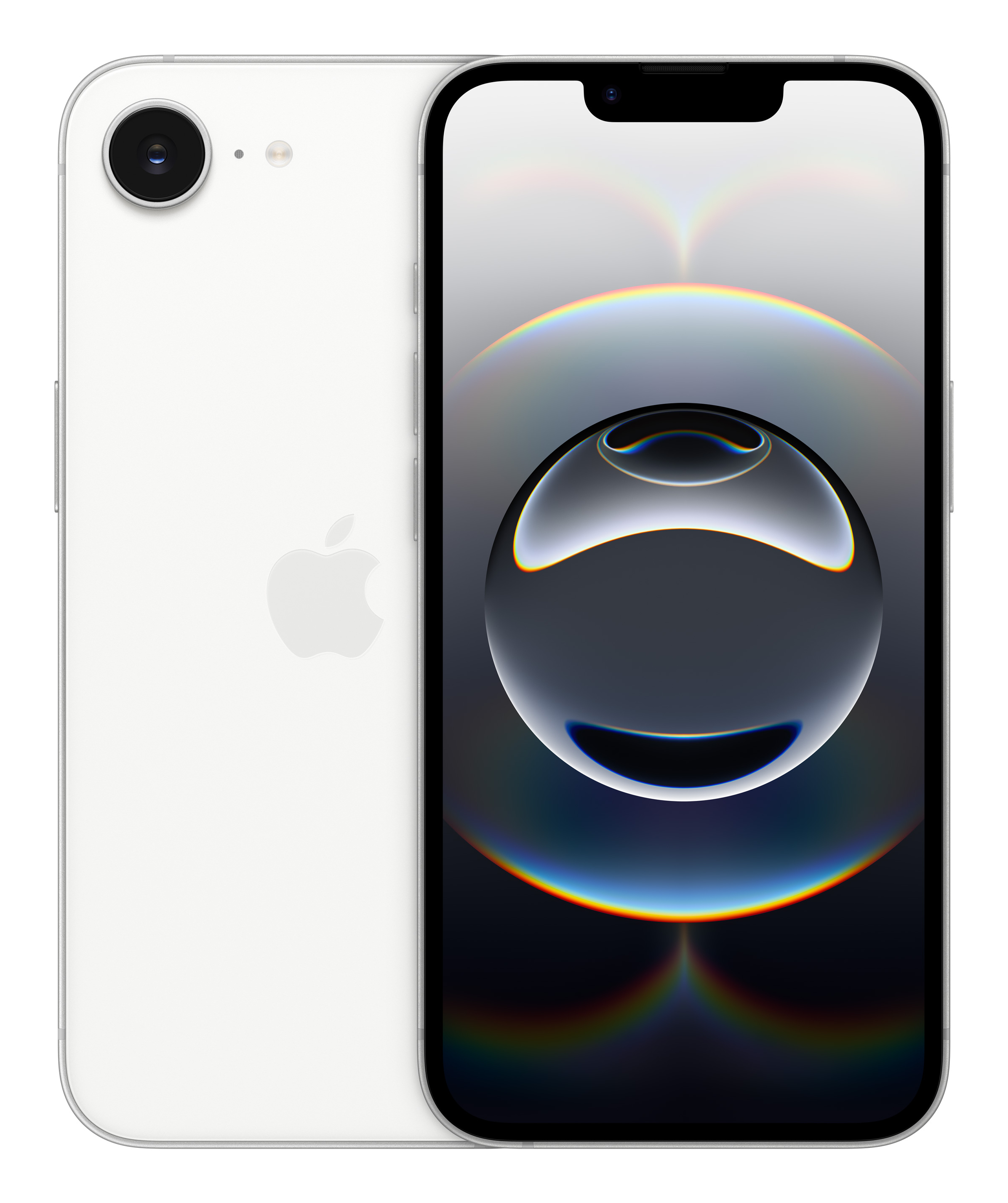 Apple iPhone 16e 15,5 cm (6.1") Double SIM iOS 18 5G USB Type-C 128 Go Blanc