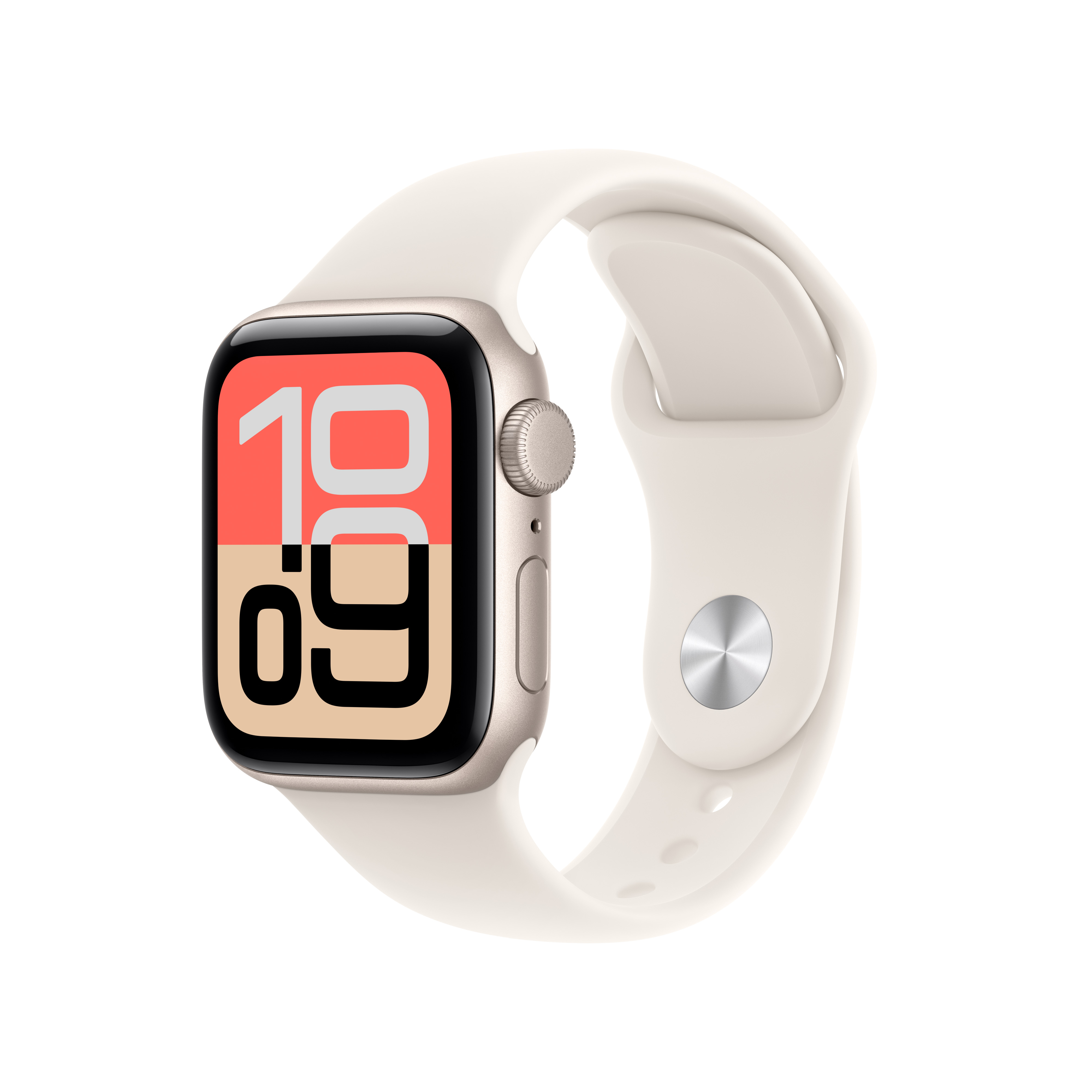 Apple Watch SE (3nd generation) OLED 40 mm Numérique 324 x 394 pixels Écran tactile Beige Wifi GPS (satellite)