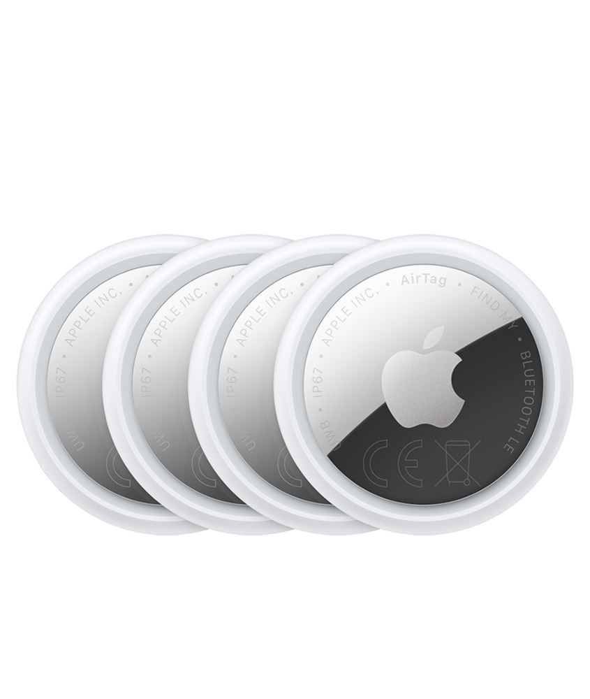 Apple AirTag (2. Generation) blanc-argent 4 pcs