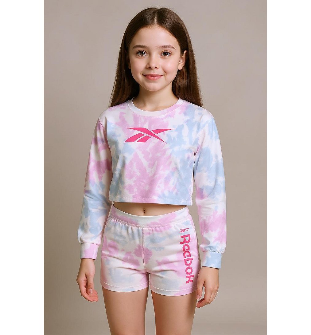 Ensemble sport enfant fille Multicouleur REEBOK - vue 1