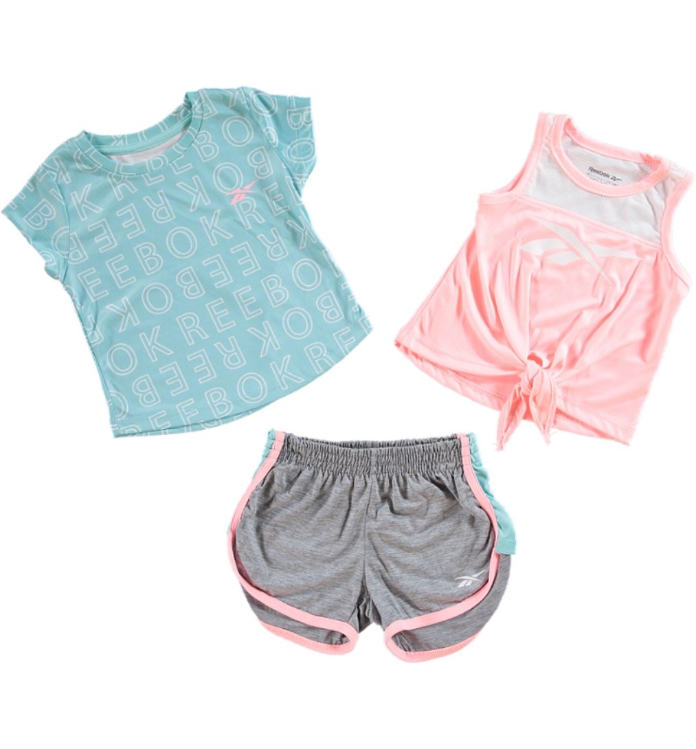 Ensemble sport enfant fille Multicouleur REEBOK - vue 6