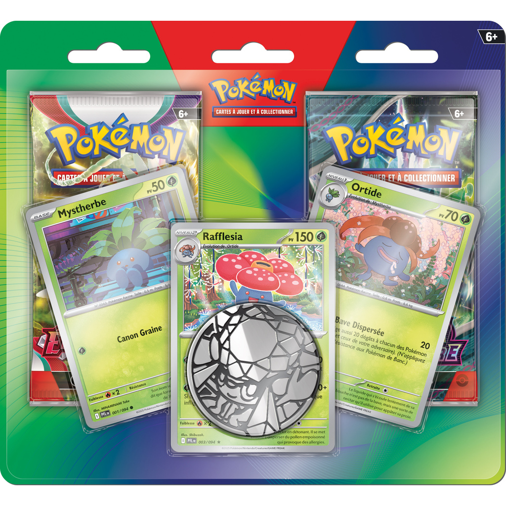 Carte à collectionner Pokémon Pack 2 boosters Mars 26 Blister - vue 1