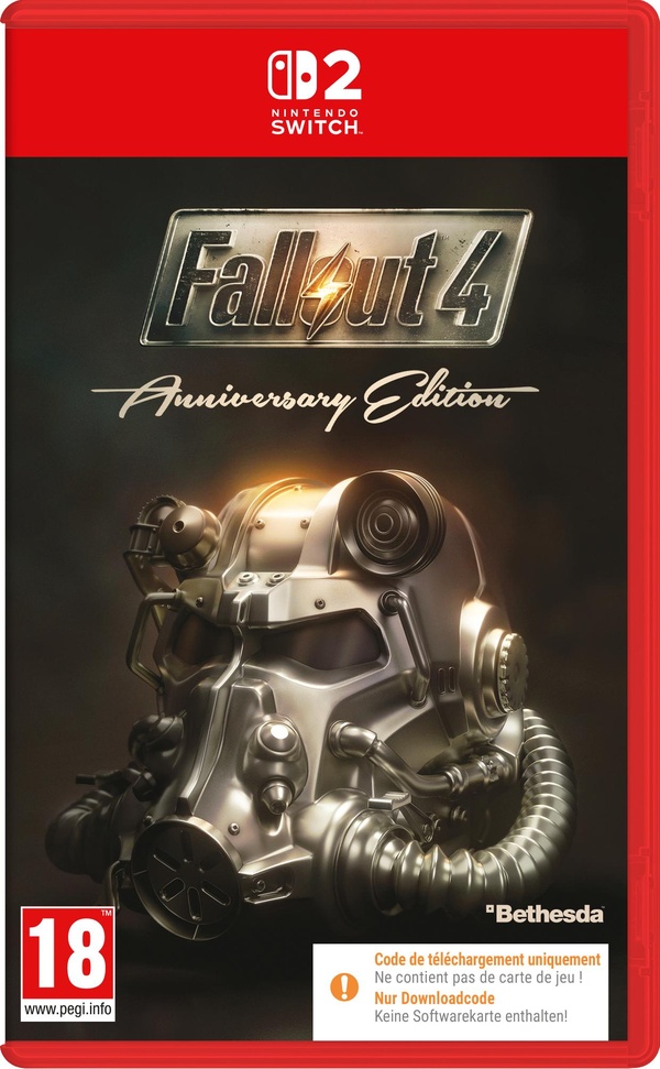Fallout 4 (Code in a Box) - Anniversary Edition (NINTENDO SWITCH 2) - Nintendo Switch 2 - Standard