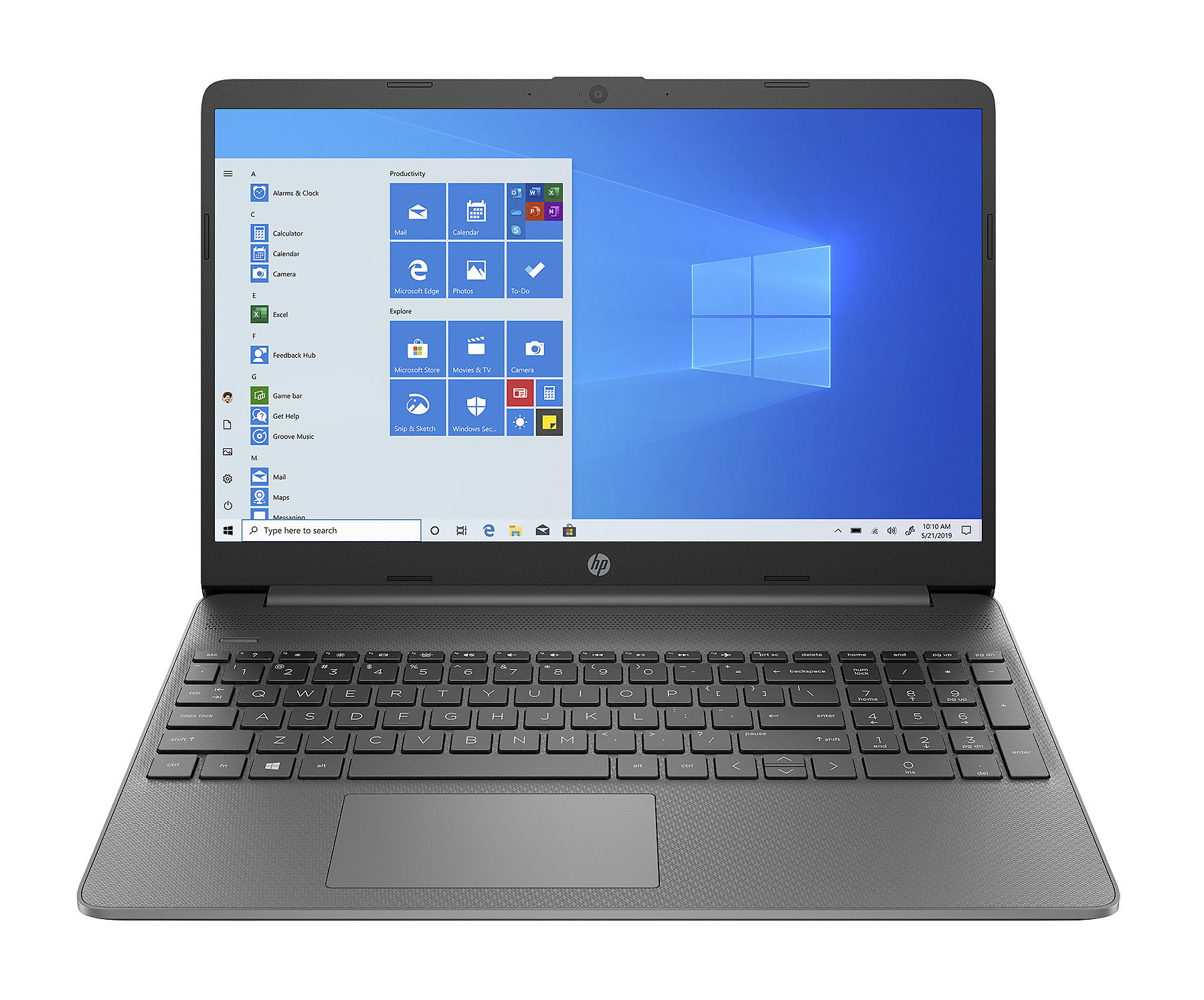 PC Portable HP 15s-fq0081nf 15,6 Full HD - Celeron - 4Go RAM - 128Go SSD