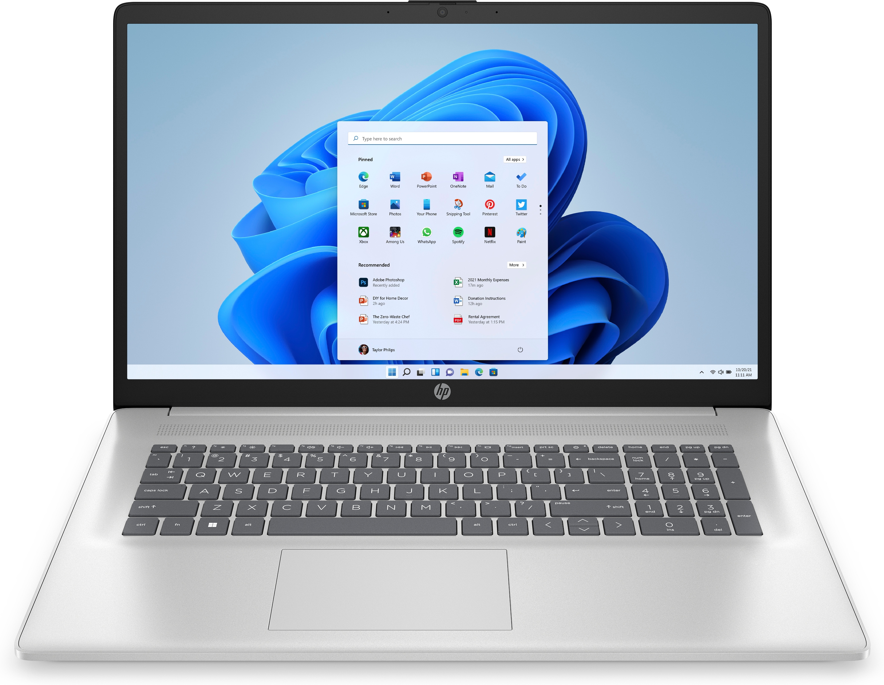 PC Portable HP 17-cn0003nf 17,3 Full HD - i5 - 8Go RAM - 512Go SSD