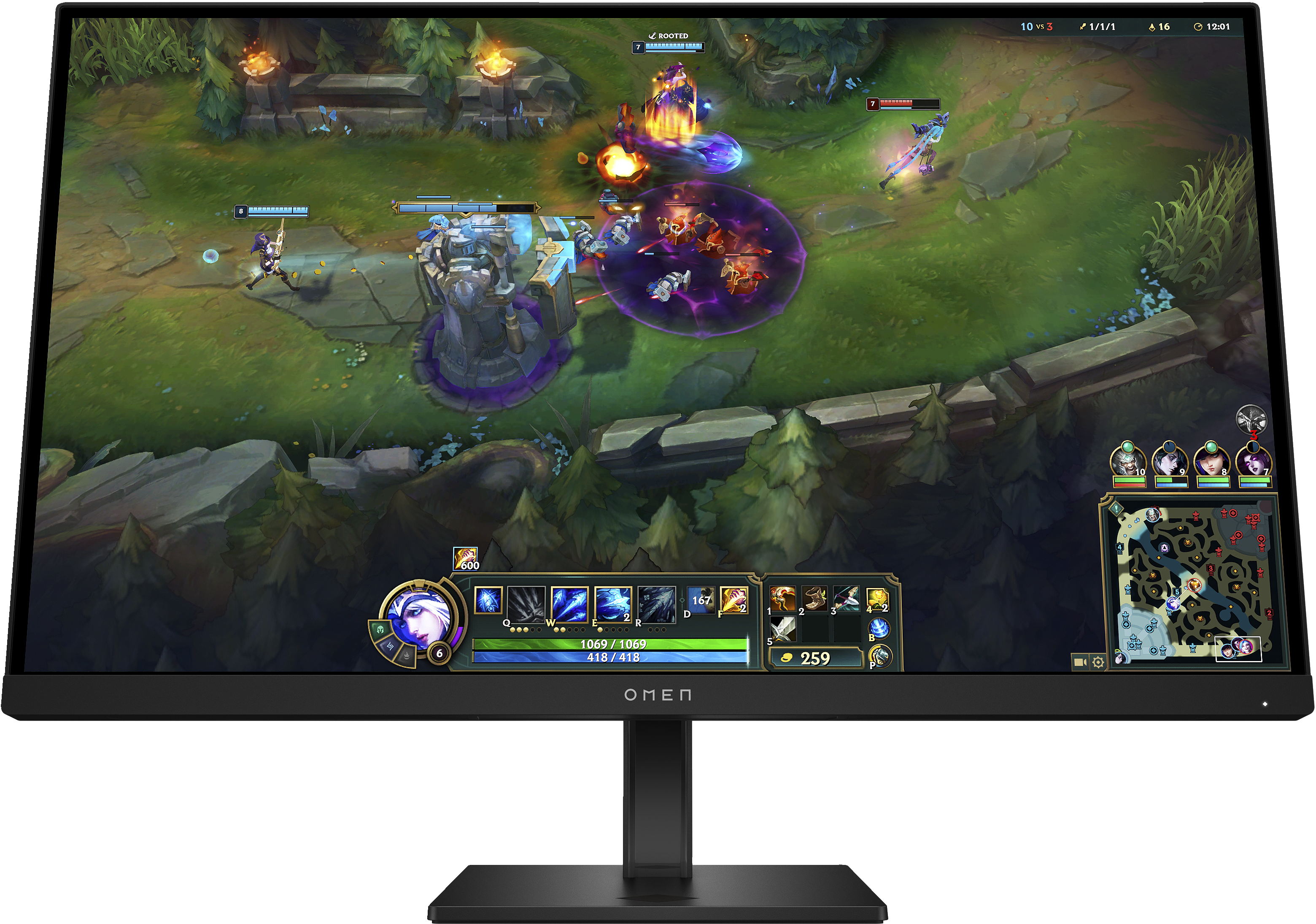 HP OMEN STORE 3PL écran plat de PC 68 6 cm 27 1920 x 1080 pixels Full HD LCD