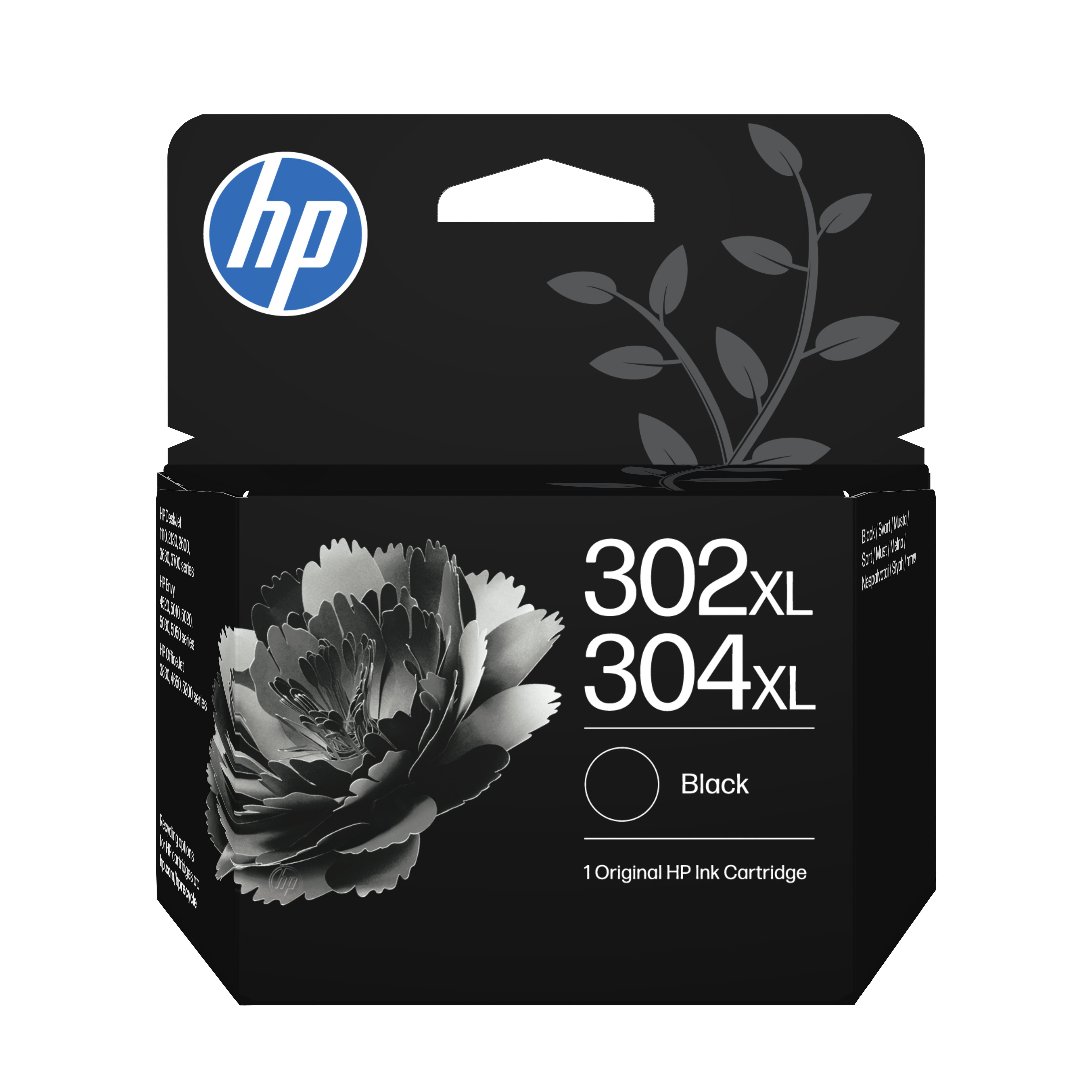 HP HPInkHP 302XL304XL BK Original Ink Crt - vue 7