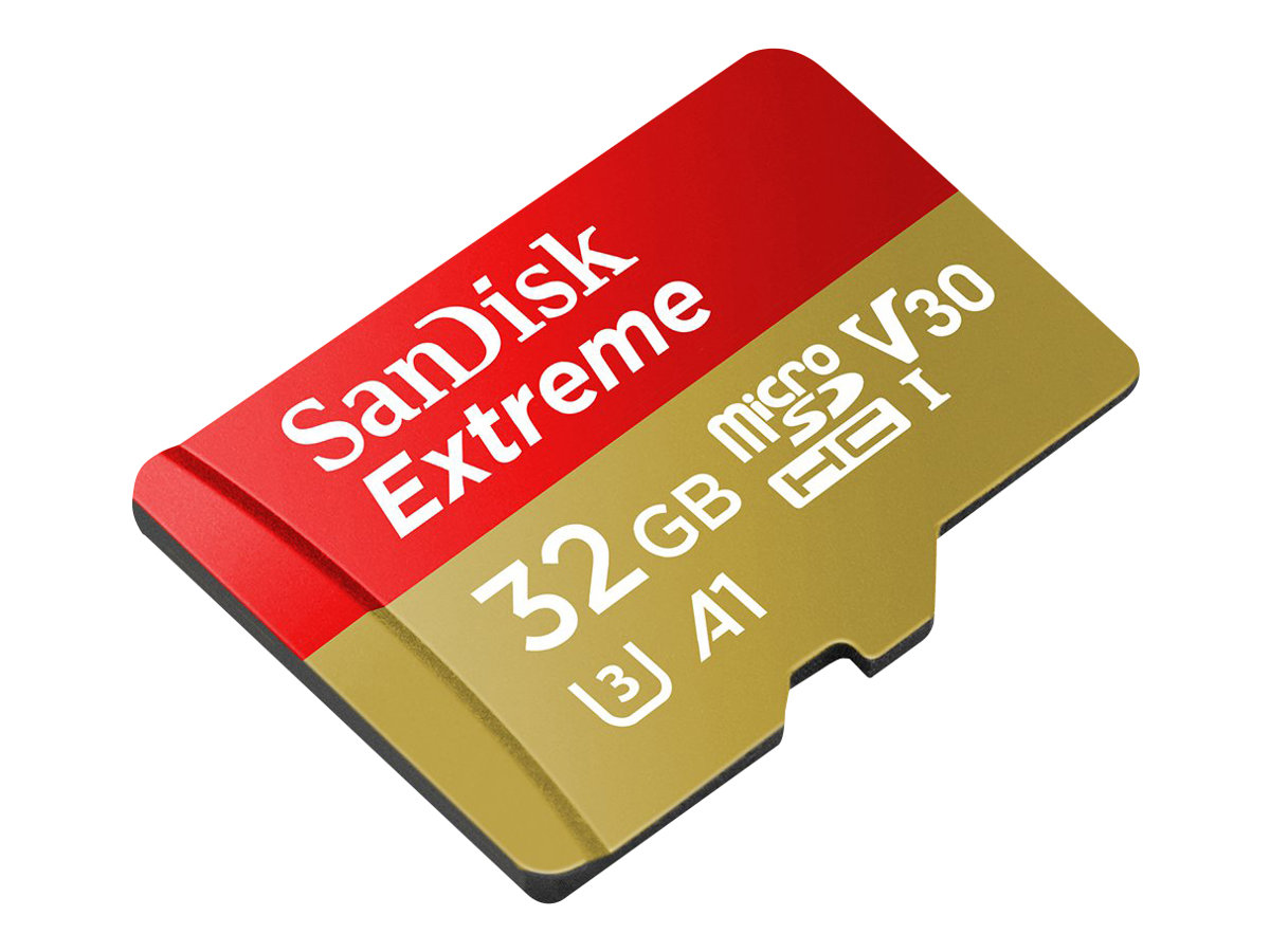 Carte mémoire microsd Sandisk Extrême 32 go + adapateur