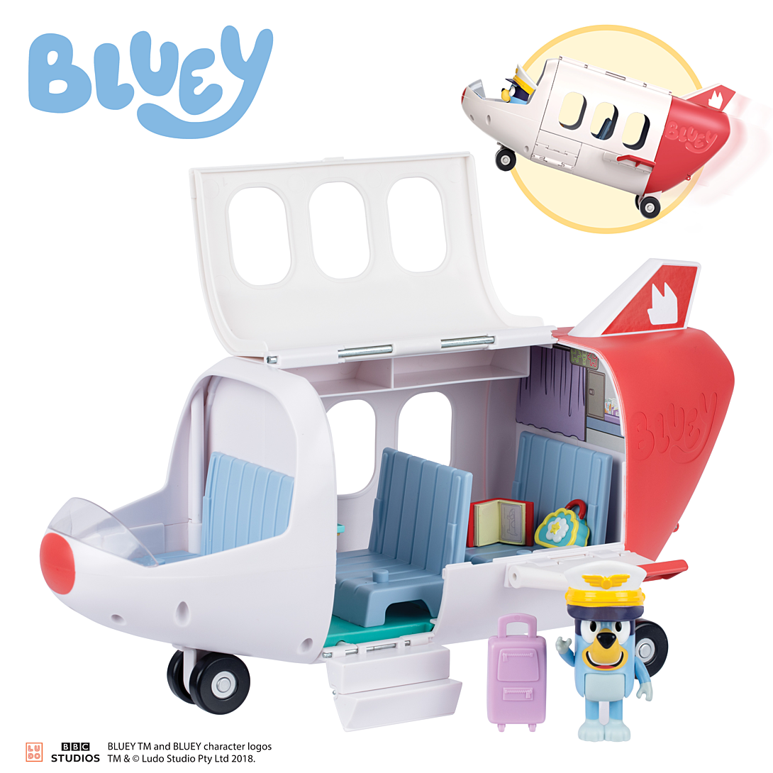 Véhicule BLUEY Avion Jet Figurine incluse Accessoires - vue 4