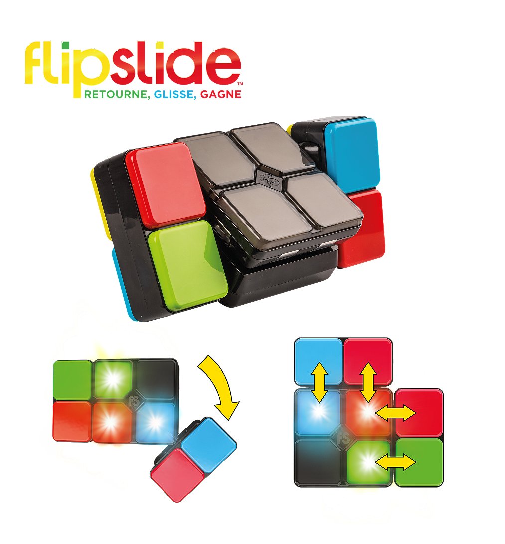 Flipslide MOOSE TOYS Jeu électronique de combinaison de lumière avec piles incluses