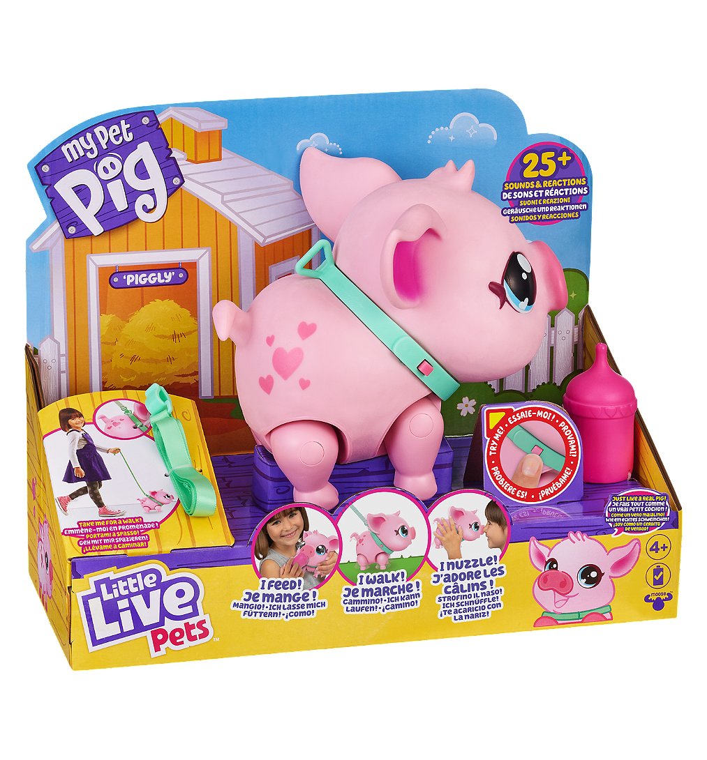 Little Live Pets Mon Petit Cochon De Compagnie Piggly