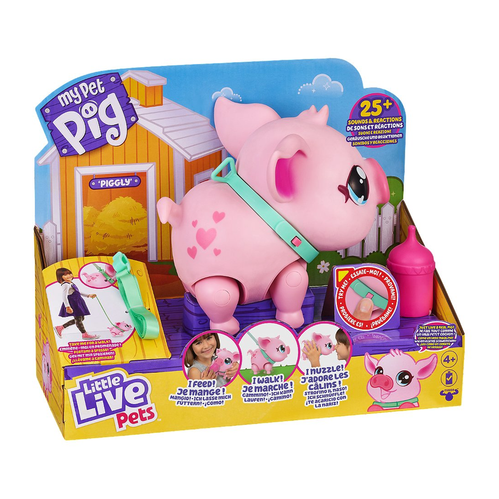 Little Live Pets Mon Petit Cochon De Compagnie Piggly
