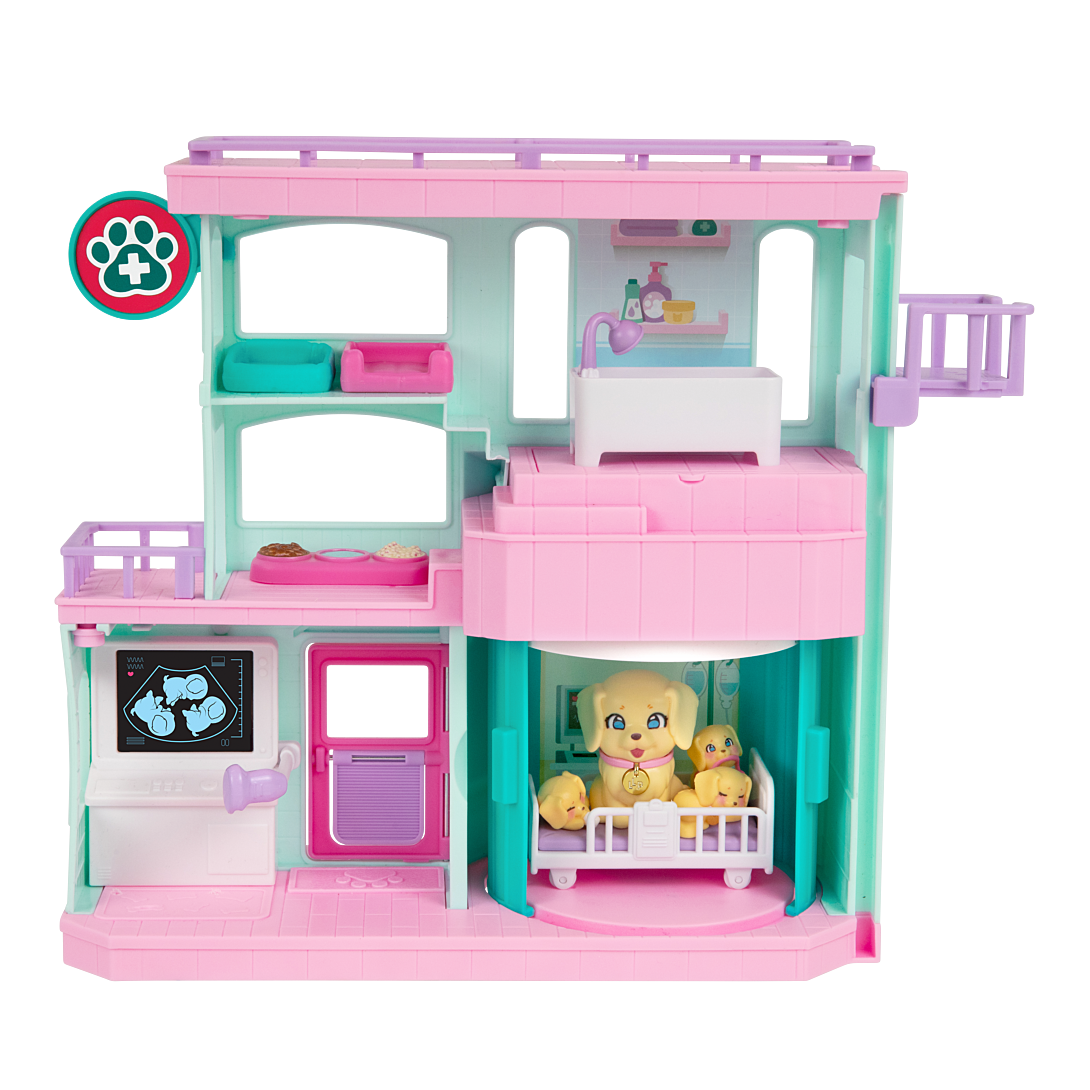 Clinique vétérinaire LITTLE LIVE PETS Mama Surprise Accessoires inclus Naissance magique - vue 2