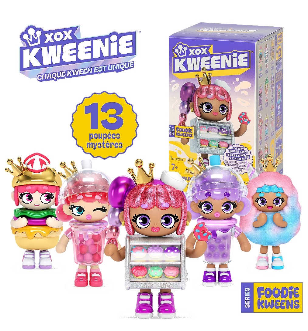 Figurine XOX KWEENIE FOODIES 13 cm Modèle aléatoire
