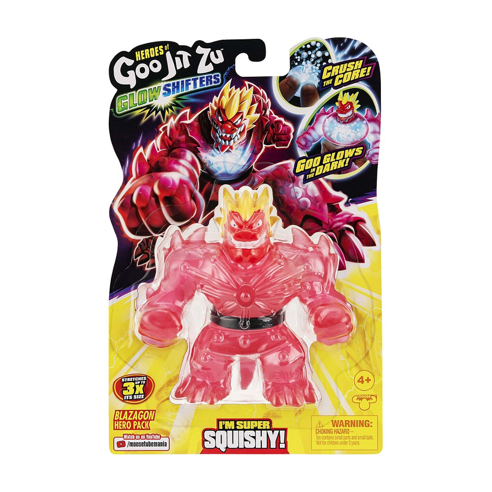 Figurines 11cm Glow Shifters - Goo Jit Zu Saison 5