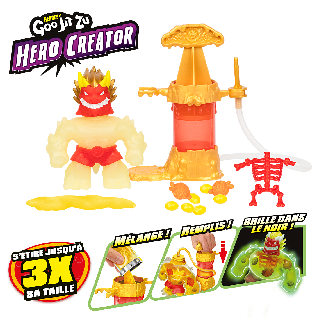 FIGURINE 11 CM HERO CREATOR BLAZAGON GOO JIT ZU - vue 8