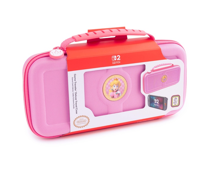 NACON Etui Rds Case Princess Peach Rose pour Nintendo Switch 2