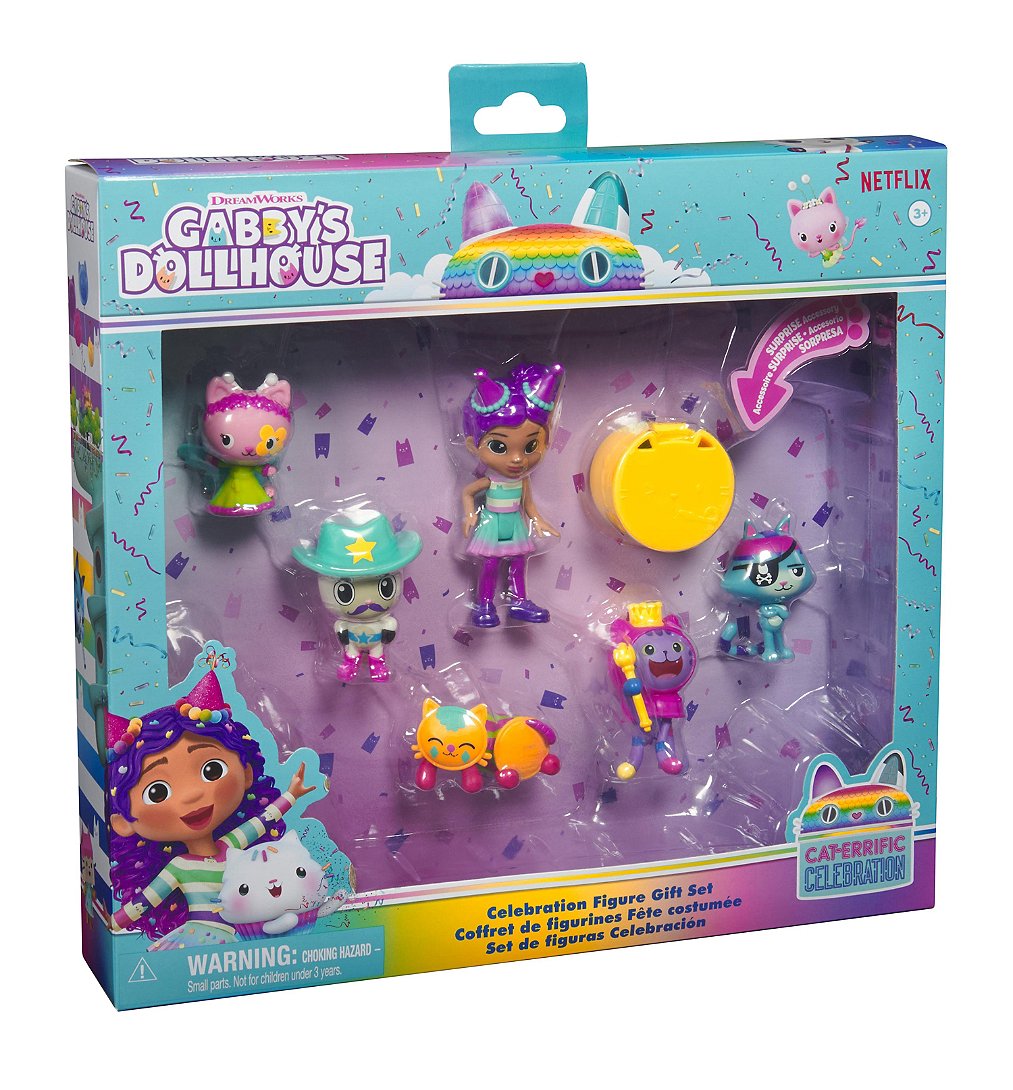 Coffret Deluxe Célébration Gabby Et La Maison Magique Spinmaster La Boite