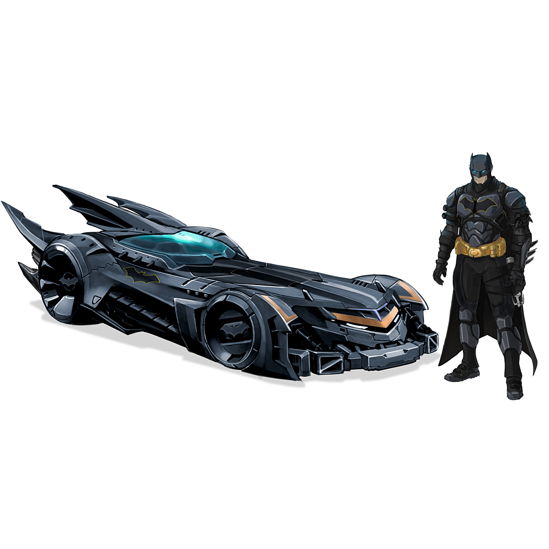 pack batmobile + figruine batman 30cm Batman