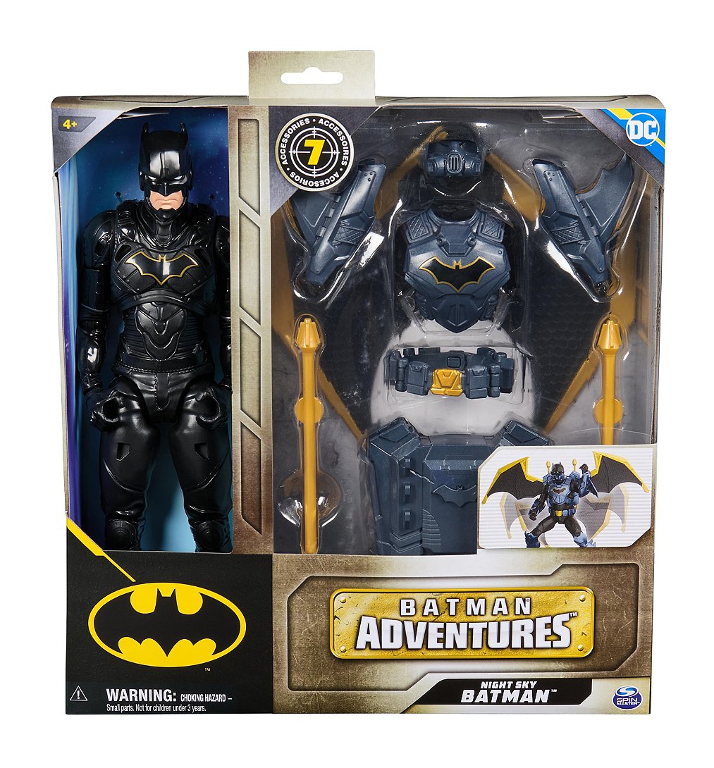 pack figurine 30cm + accessoires aerial Batman Adventures