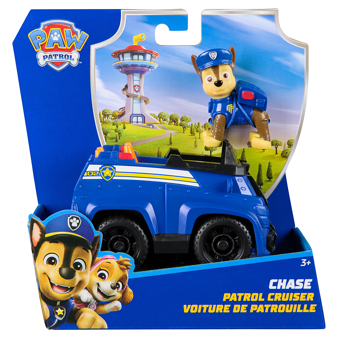VEHICULE + FIGURINE CHASE La Pat' Patrouille
