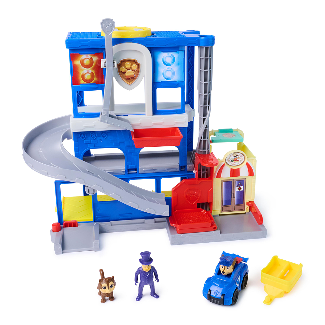 PLAYSET POSTE DE POLICE PUP SQUAD SEARCH & RESCUE La Pat' Patrouille