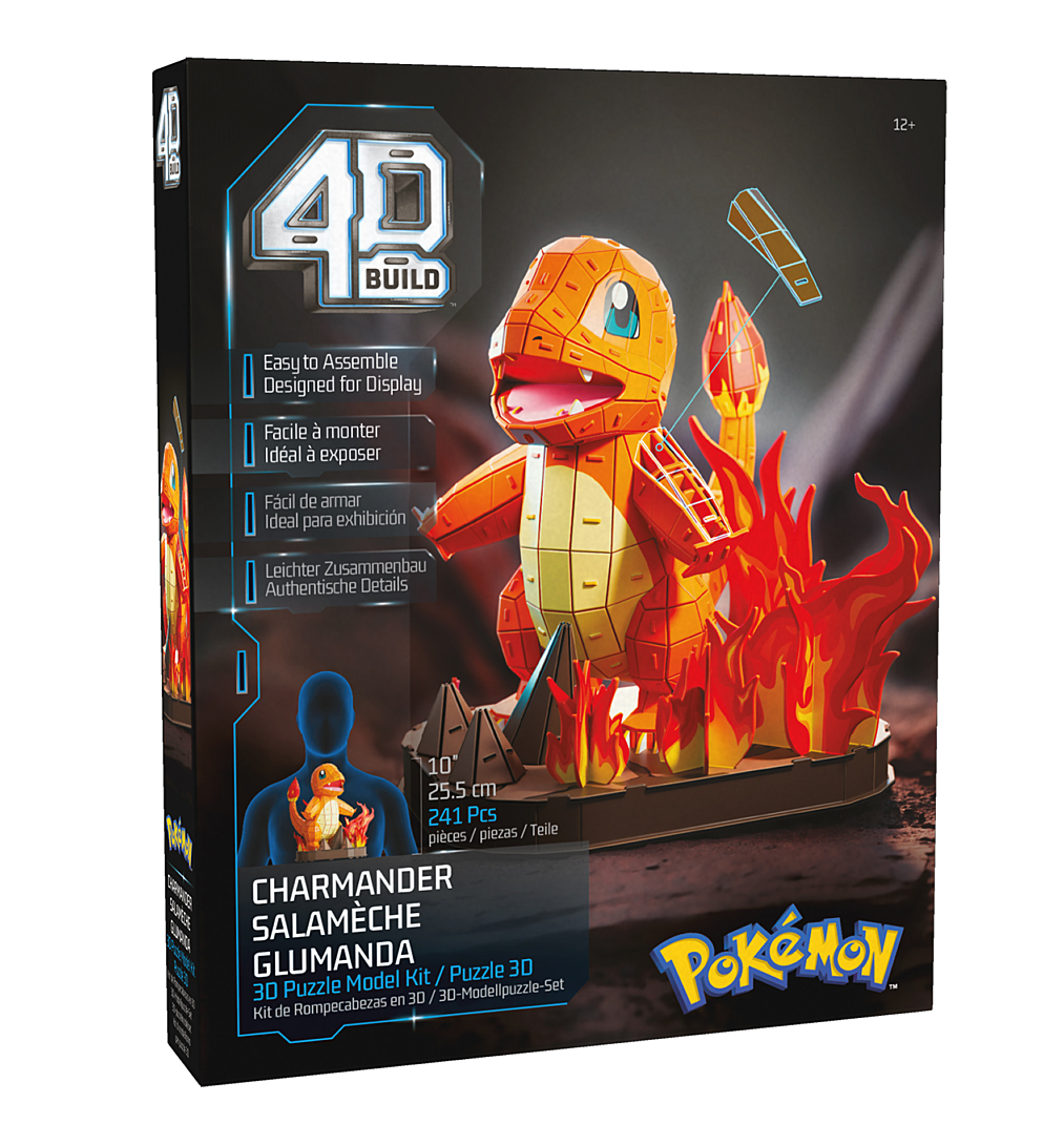Puzzle 3D 195 pièces 4D Build Bulbizarre Pokémon - vue 9