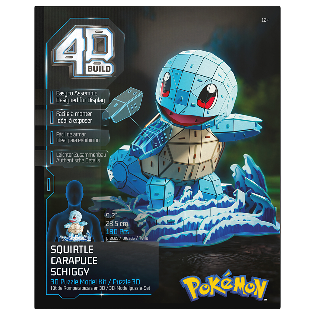 Puzzle 3D 195 pièces 4D Build Bulbizarre Pokémon - vue 7