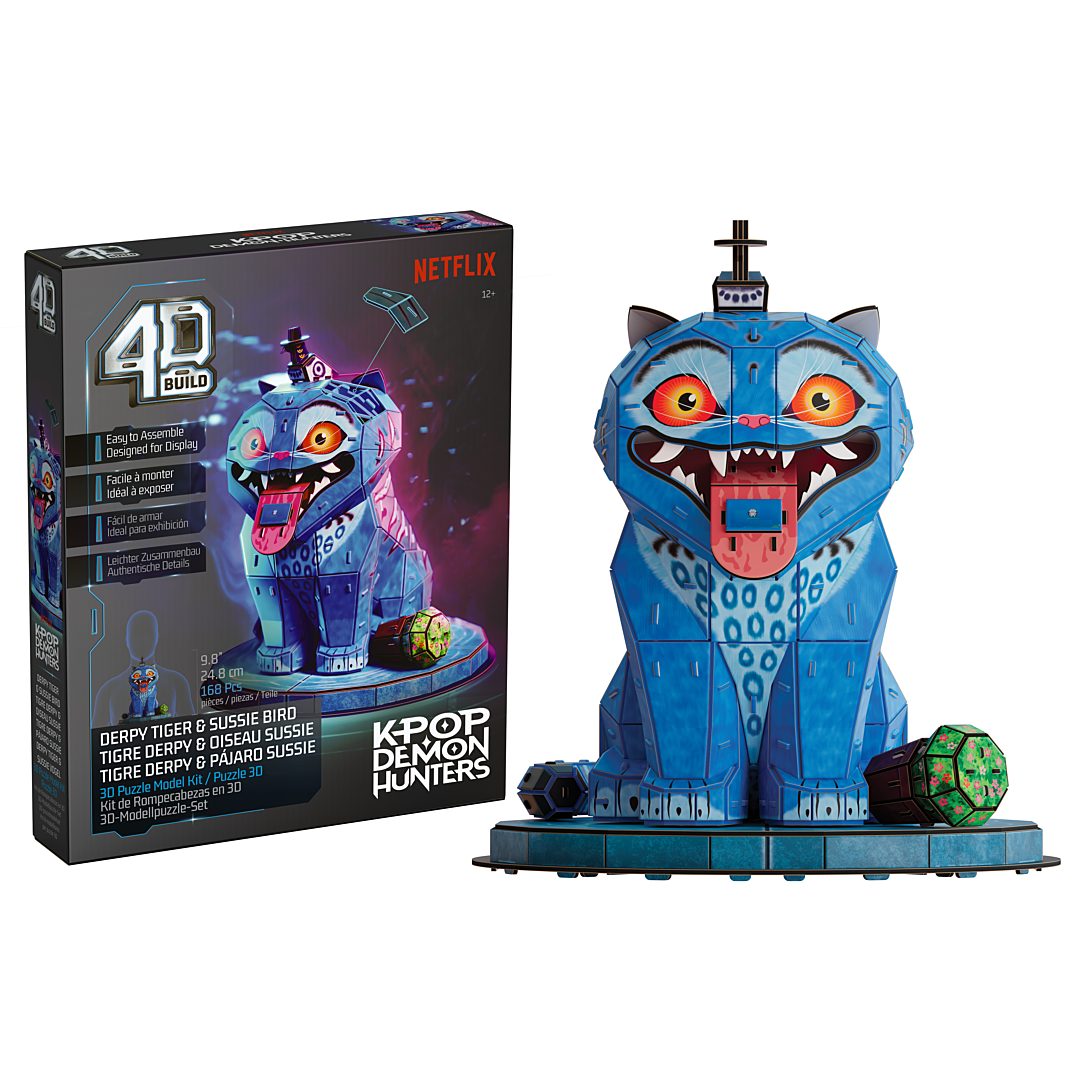 Derpy & Sussie Kpop Demon Hunters 4d Build SPINMASTER A Partir De - vue 4
