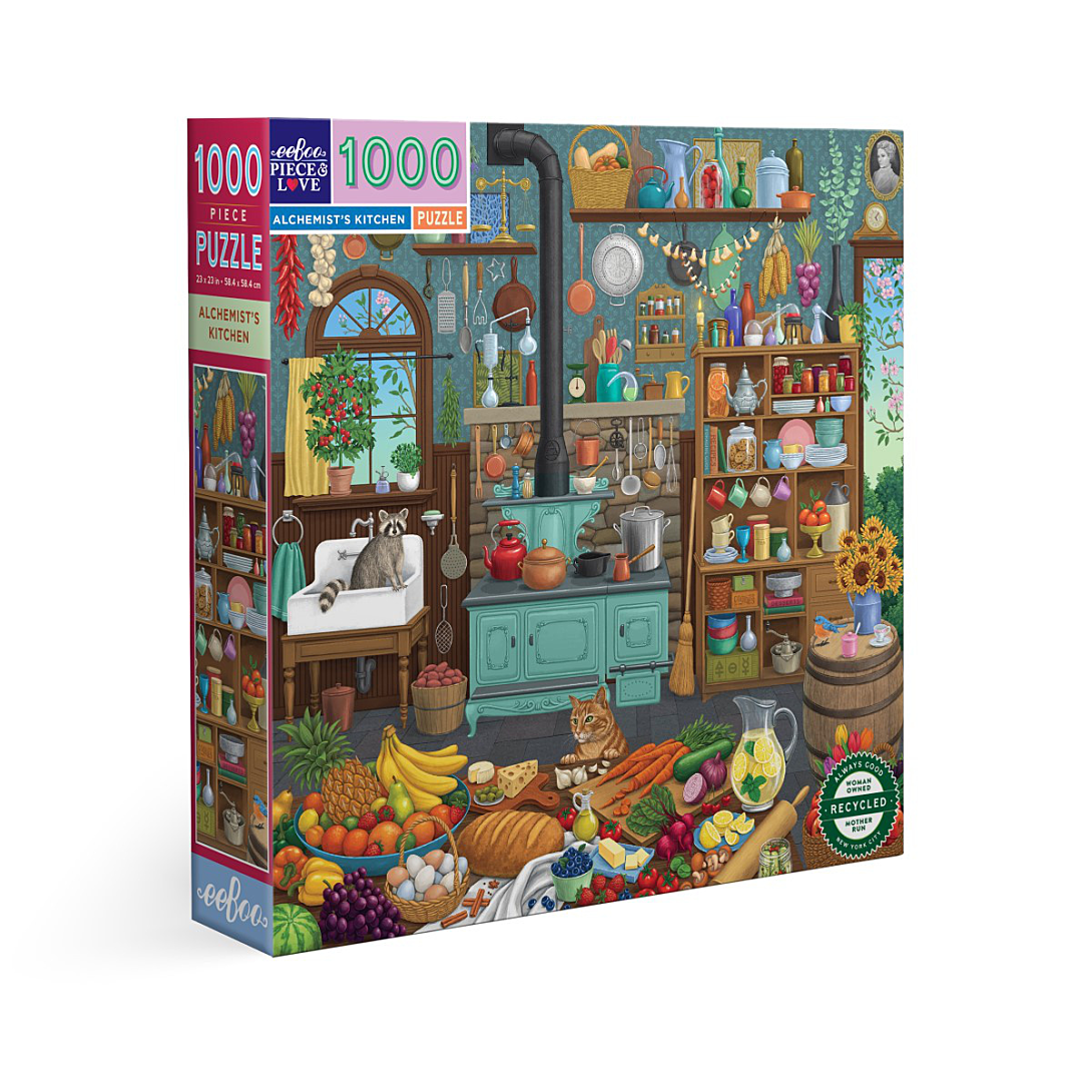 Puzzle 1000 pièces Eeboo Alchemist’ Kitchen - vue 2