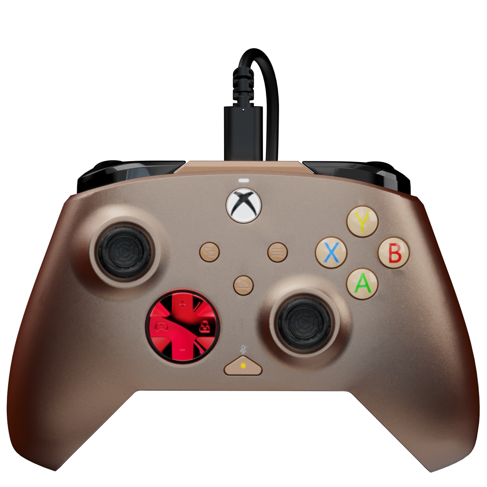PDP Manette Fil Remat Nub Bronze Xbox (XBOX SERIES)
