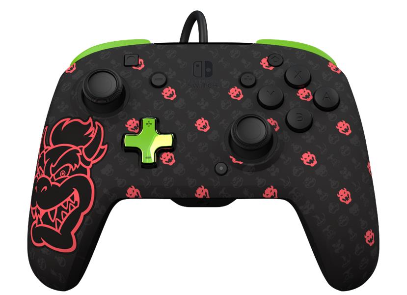 PDP Manette Fil Bowser Glow Switch (SWITCH)