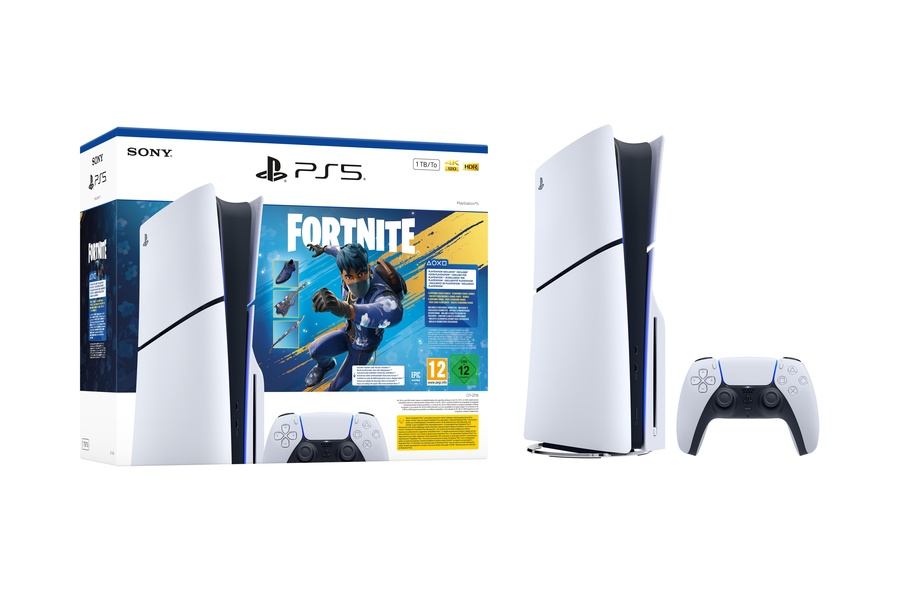 Pack Console PlayStation 5 (modèle Slim) - Fortnite Flowering Chaos - Edition limitée (PS5)