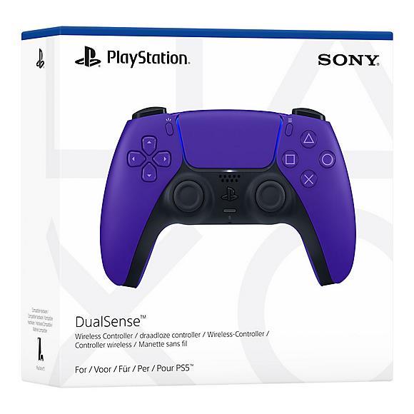 Manette Sans Fil DualSense, Galactic Purple, pour PS5 & PC (PS5)