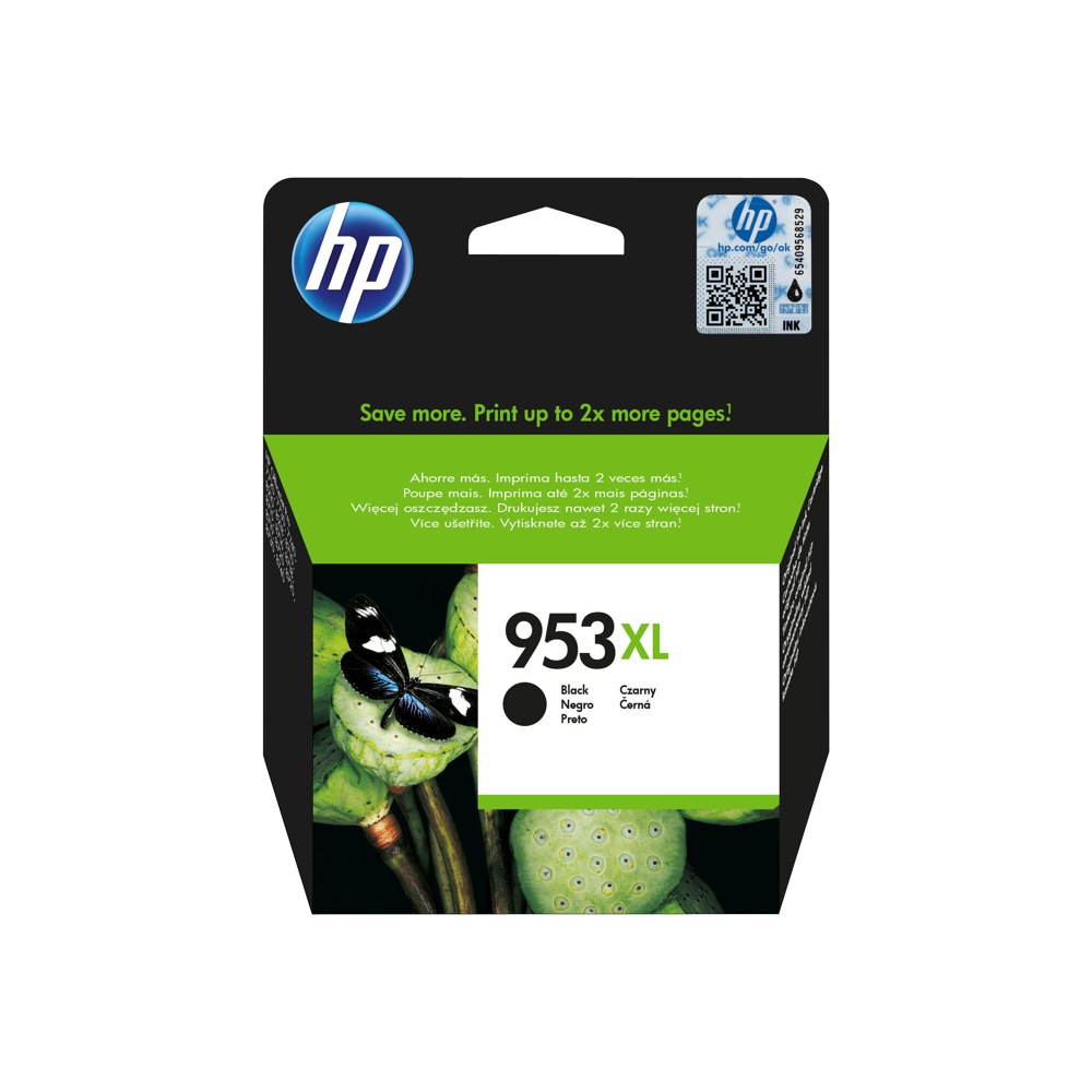 Cartouche d'Encre HP 953XL Noire grande capacité Authentique (L0S70AE)