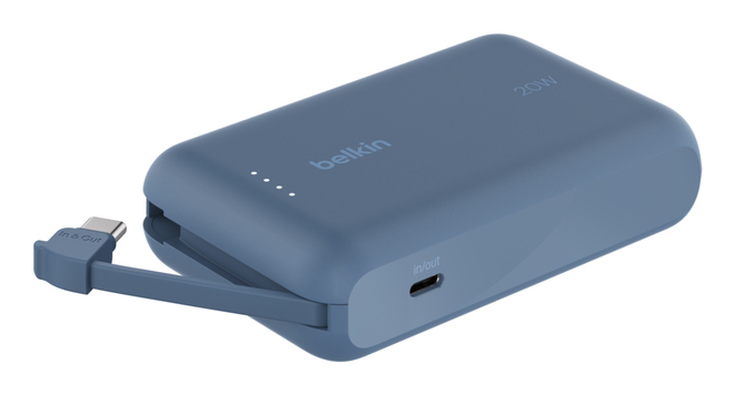 Belkin BPB021HQBL banque d'alimentation électrique 10000 mAh Bleu