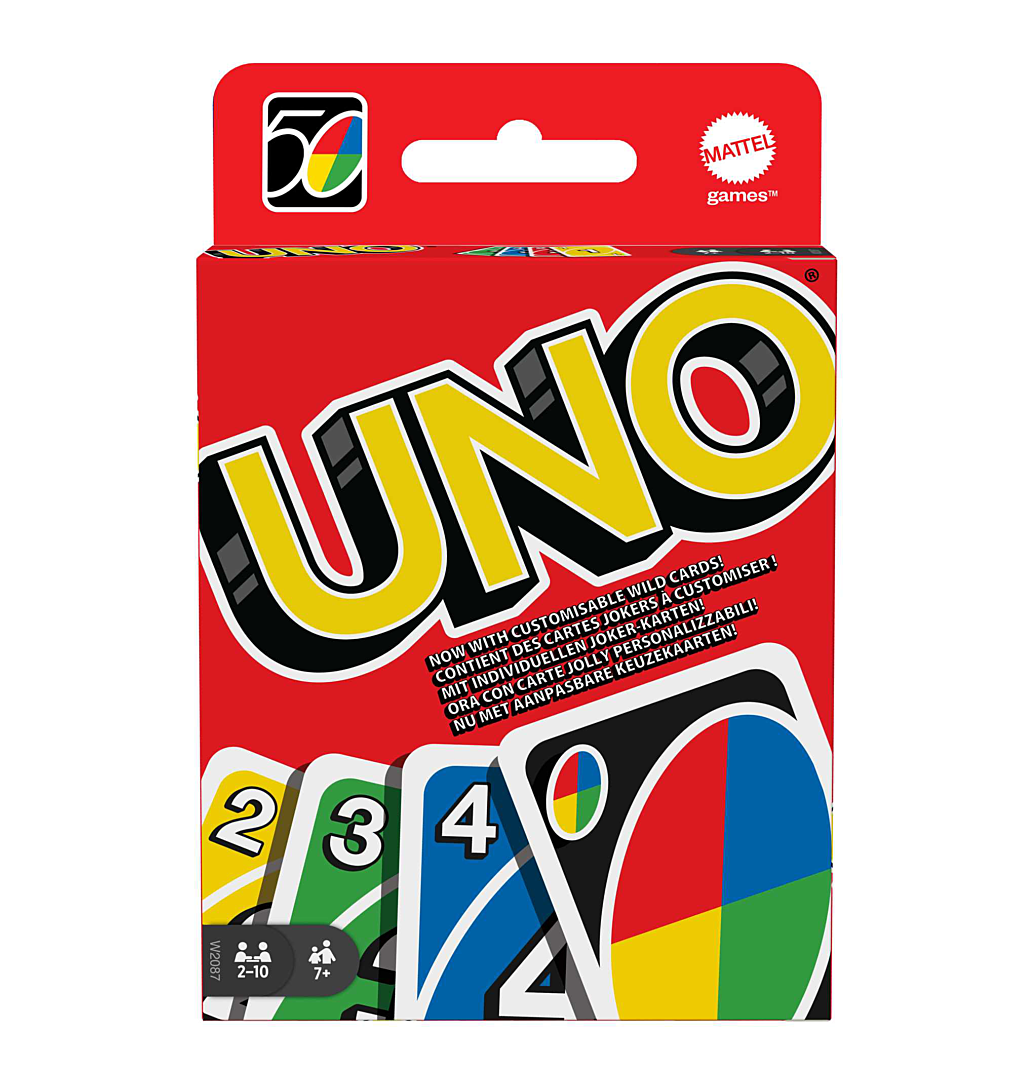Mattel Games - Uno - Jeu de Cartes Famille - 7 ans et +