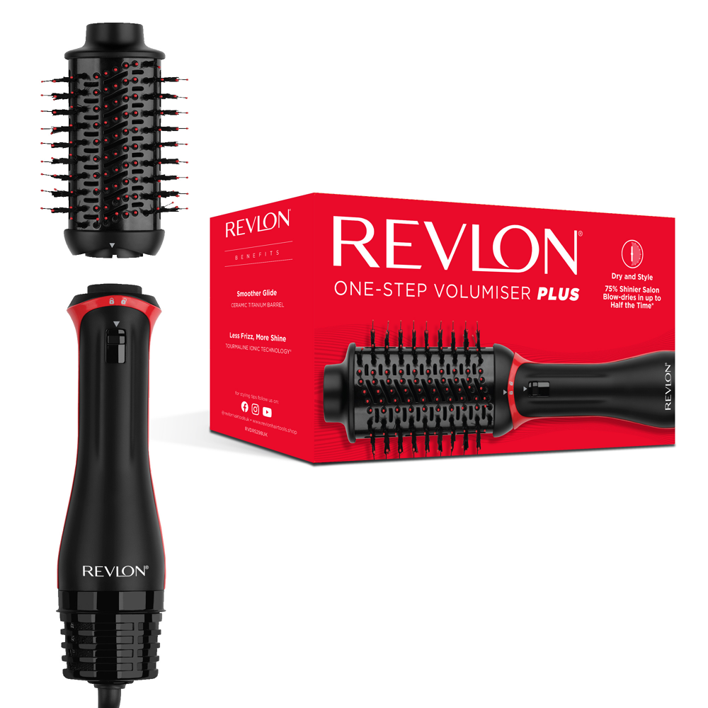 Brosse séchante volumisante REVLON ONE STEP Volumiser Plus Tête amovible - RVDR5298E