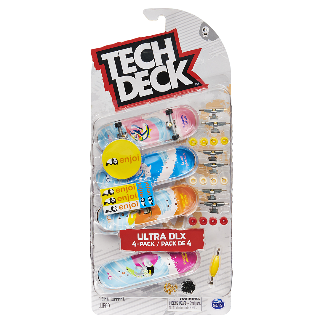 pack 4 finger skates tech deck (asst)