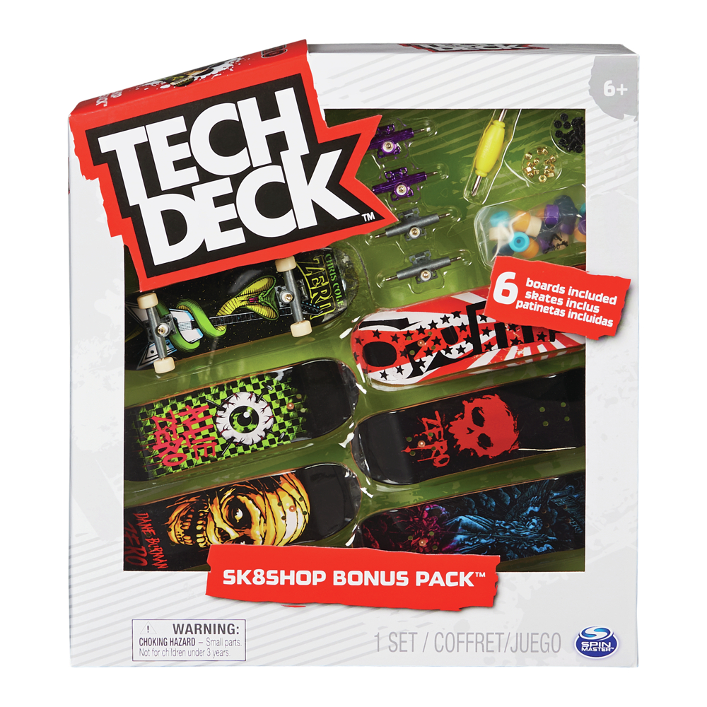 Skate Shop Bonus Pack Tech Deck (Modèle Aléatoire)